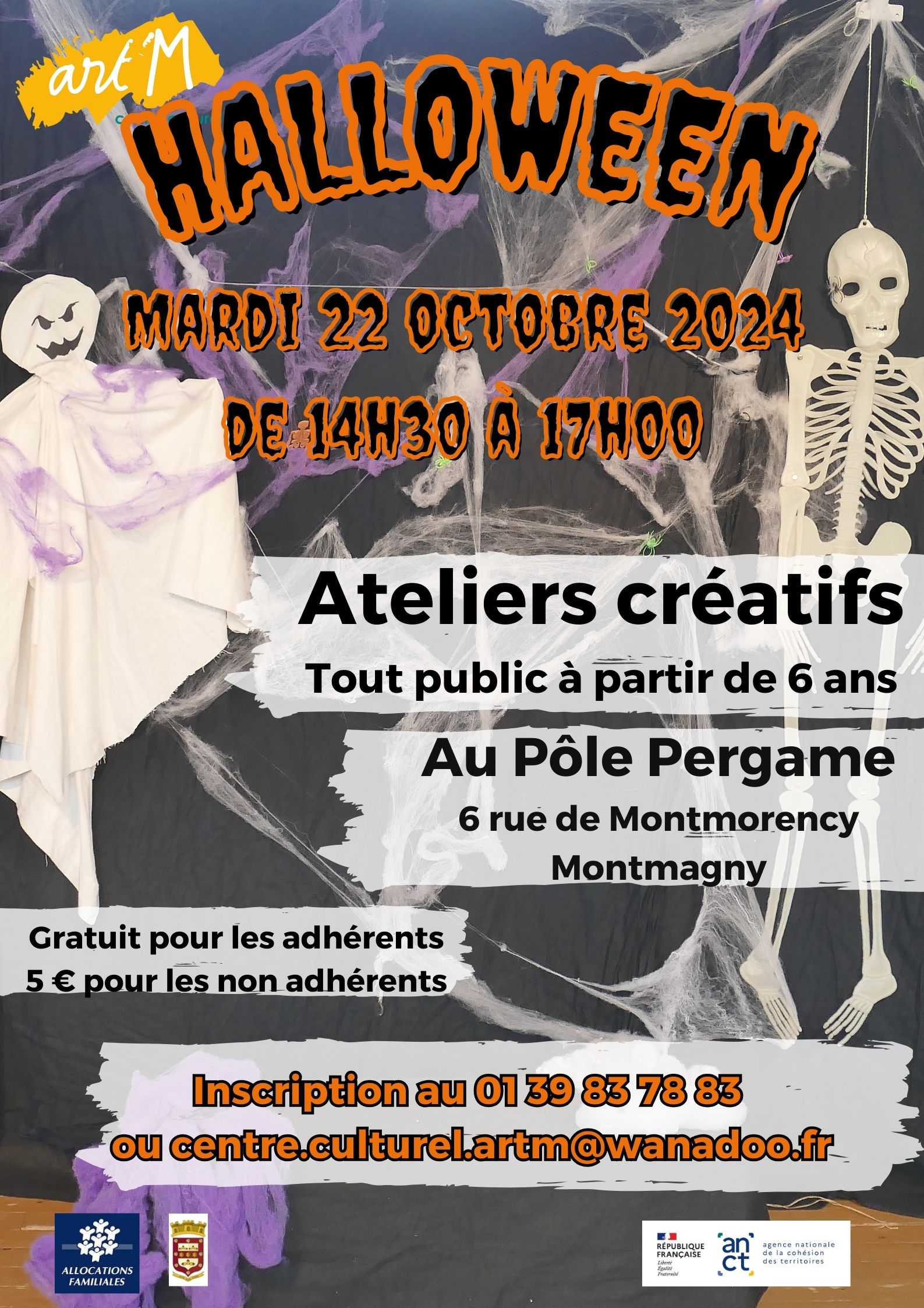 Ateliers cratifs Halloween