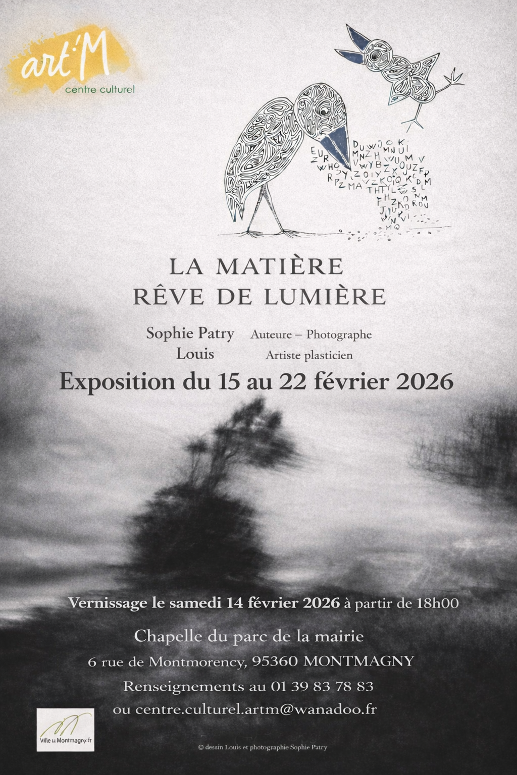 Exposition artistique  La Matire Rve de Lumire 
