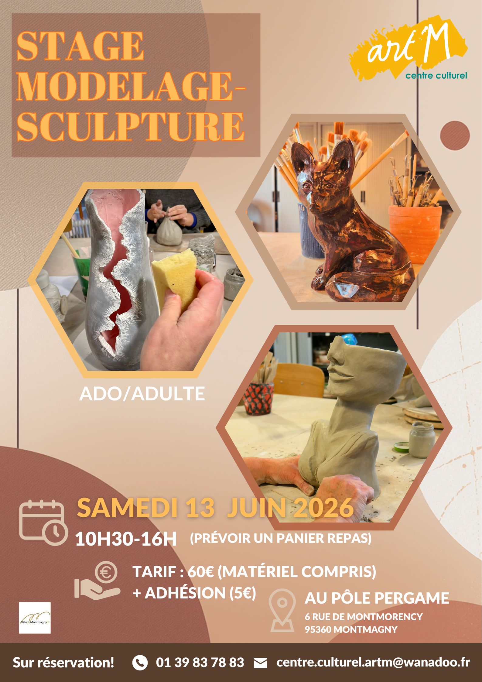 Stage Modelage juin