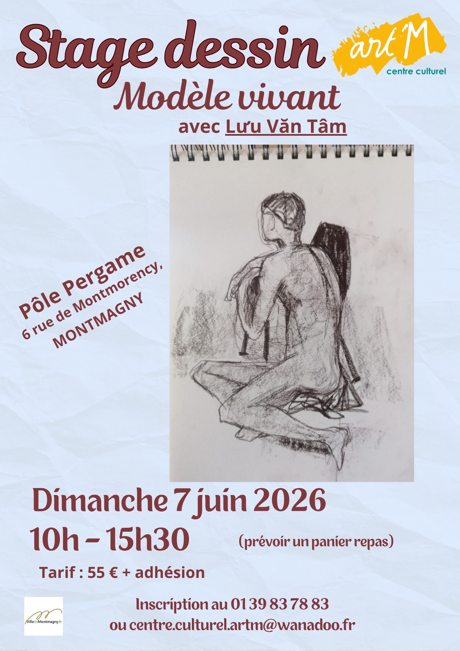 Stage modle vivant juin 26