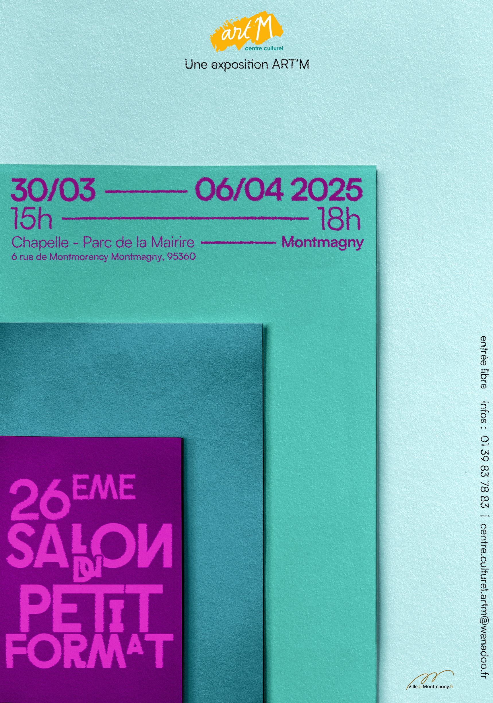 salon du petit format 2025   affiche