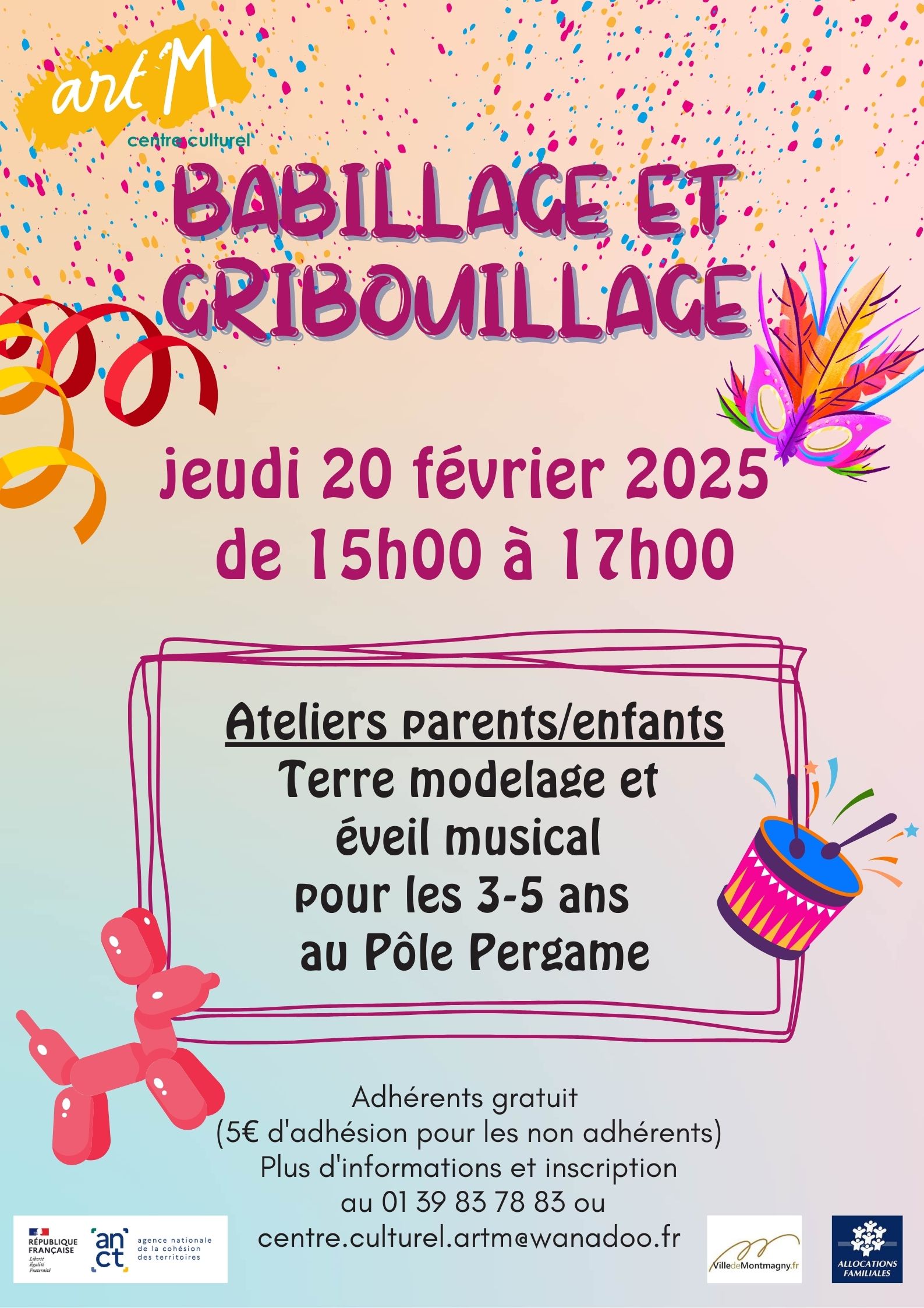 Affiche Babillage Carnaval