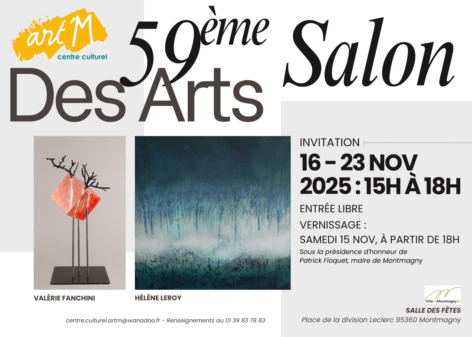 59 salon des art invitation 1
