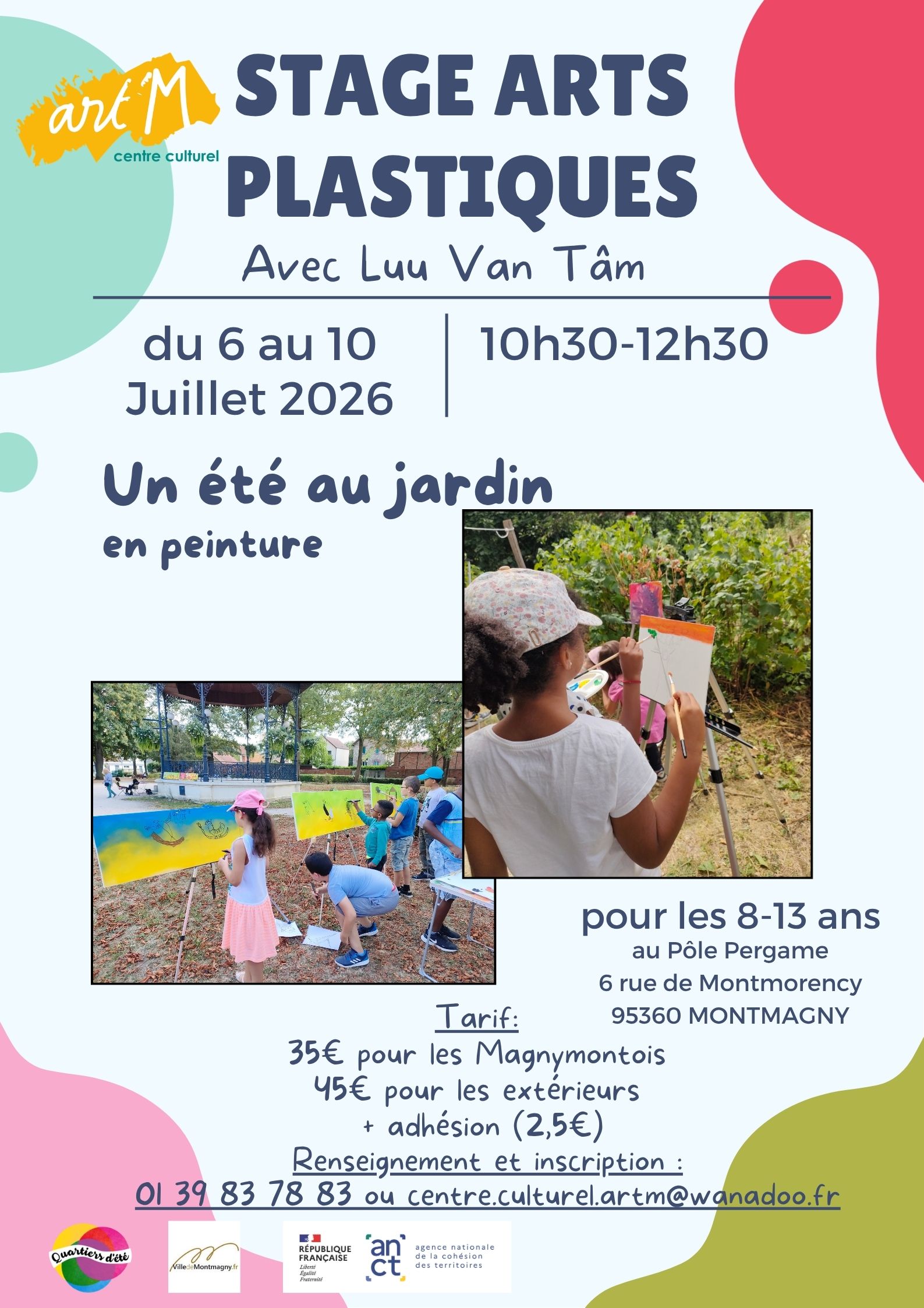 Stage arts plastique juillet 26